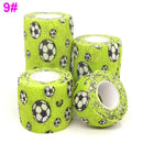 1 Pcs Printed Medical Self Adhesive Elastic Bandage 4.5m Colorful Sports Wrap Tape for Finger Joint Knee First Aid Kit Pet Tape