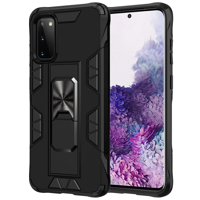 Shockproof Coque For Samsung Galaxy S21 Ultra S20 FE S10 S9 S8 Plus Magnet Case Cover For Samsung Note 10 Plus Lite 20 Ultra 9 8