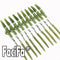 40 pcs Carp Fishing Accessories Lead Clip Quick Change Swivel Tail Rubber Anti Tangle Sleeves for Carp Rig Coarse Fishing Tackle