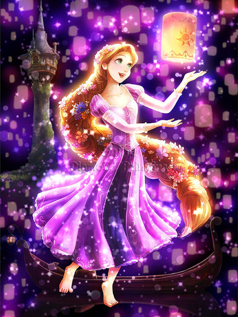 Diamond Painting Disney Princess Characters 5D DIY Art Cartoon Portrait Mosaic Hobby Full Square Round Drill Home Mural Decor