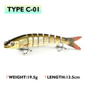 Oddfisher 10/14cm Fishing Lure Jointed Sinking Wobbler For Pike Swimbait Crankbait Trout Bass Fishing Accessories Tackle Bait