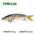 Oddfisher 10/14cm Fishing Lure Jointed Sinking Wobbler For Pike Swimbait Crankbait Trout Bass Fishing Accessories Tackle Bait