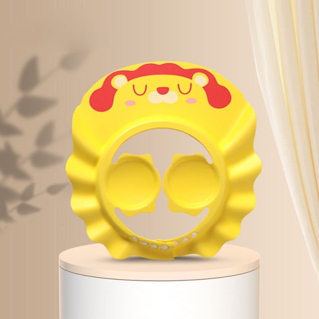 Baby Shower Cap Adjustable Hair Wash Hat for Newborn Infant Ear Protection Safe Children Kids Shampoo Shield Bath Head Cover