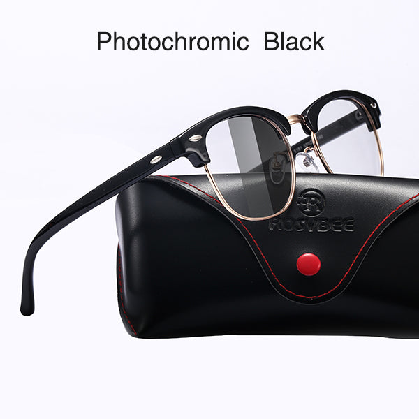 ROSYBEE UV400 Polarized Sunglasses Men Women Classic Cool Retro Sun Glasses Coating  Man Driving Shades Fashion Male Oculos