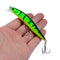 1PCS Minnow Fishing Lure 95mm 8g Floating Hard Bait Wobbler Jig Bait Crankbait Carp Striped bass Pesca Fishing tackle SwimBait