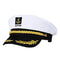 Adult Yacht Military Hats Boat Skipper Ship Sailor Captain Costume Hat adjustable Cap Navy Marine Admiral for Men Women