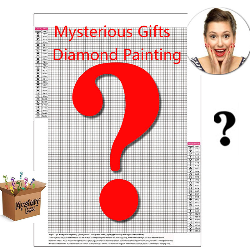 Diamond Painting 5D Diamonds Cross Stitch Embroidery Mystery Different Styles Full Square Drill Mosaic Home Room Wall Decor
