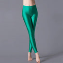 LJCUIYAO Women Elastic Waist Casual Leggings Large Shinny Legging High Stretch Leggings Gym Pants Workout Workout 2021 Leggings