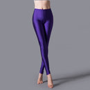 LJCUIYAO Women Elastic Waist Casual Leggings Large Shinny Legging High Stretch Leggings Gym Pants Workout Workout 2021 Leggings