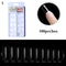 100Pcs Fake Nail Nails Extension Transparent Acrylic Nail Seamless Full/Half Cover Beauty Nail Decor French Nail Manicure Tools