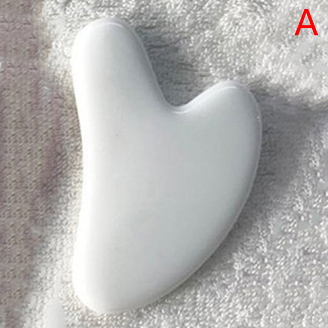 1pcs SPA Massage Beeswax Guasha Scraping Massage Scraper Face Massager Acupuncture Gua Sha Board Wrinkle Remover Skin Care Tool