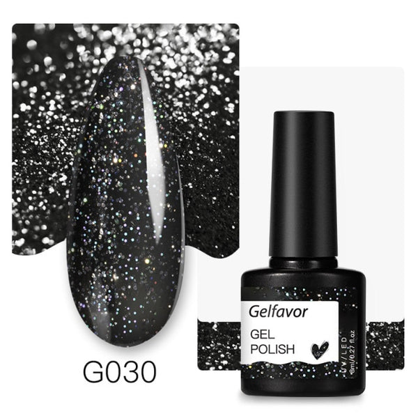 Gelfavor Nail Gel polish 8ml Varnish Hybrid Manicure Set For Nail Art Semi Platinum Painting UV LED Lamp Nails Gel polish