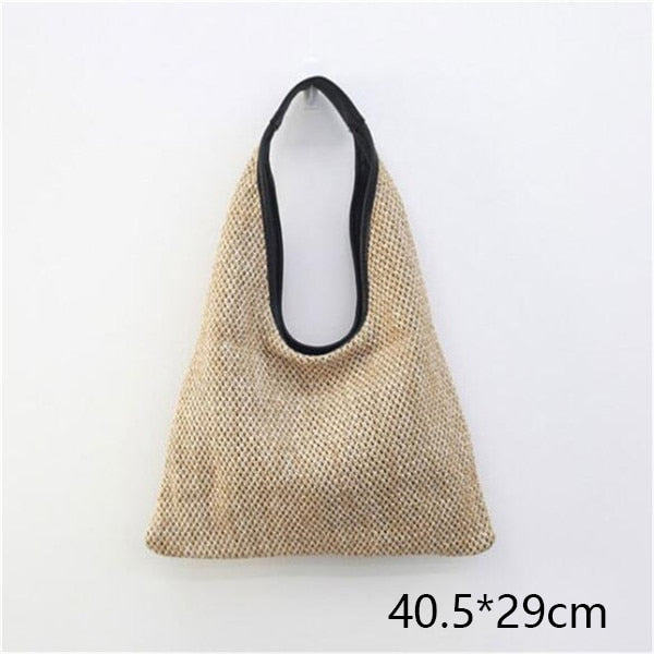 Gusure Woven Rattan Bag Round Straw Shoulder Bag Small Beach HandBags Women Summer Hollow Handmade Messenger Crossbody Bags