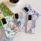 S20 FE A42 Marble Phone Case For Samsung A51 A71 A50 A70 Note 20 Ultra A40 A41 A21S M21 A52 A72 S21 Laser Flower Leaf Back Cover