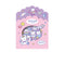 Mohamm 40PCS/1 Box PVC Washi Paper Cute Bear Sticker Scrapbooking Stationery School Supplies