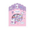Mohamm 40PCS/1 Box PVC Washi Paper Cute Bear Sticker Scrapbooking Stationery School Supplies