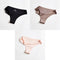3pcs Women's Panties Underwear Thongs Sexy Lingerie Seamless Sports Female Tanga For Woman Ice Silk Seamless Panties For Women