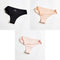 3pcs Women's Panties Underwear Thongs Sexy Lingerie Seamless Sports Female Tanga For Woman Ice Silk Seamless Panties For Women