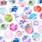 45Pcs/box Beautiful Scenery Stickers Cute Colorful Cloud Stickers Journal Diary Scrapbooking Stationery Decoration Stickers