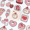 45Pcs/box Beautiful Scenery Stickers Cute Colorful Cloud Stickers Journal Diary Scrapbooking Stationery Decoration Stickers