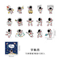 45Pcs/box Beautiful Scenery Stickers Cute Colorful Cloud Stickers Journal Diary Scrapbooking Stationery Decoration Stickers