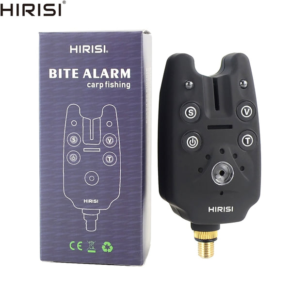 1 Piece Carp Fishing Bite Alarm with Volume Tone Sensitivity Control LED Indicator B1101