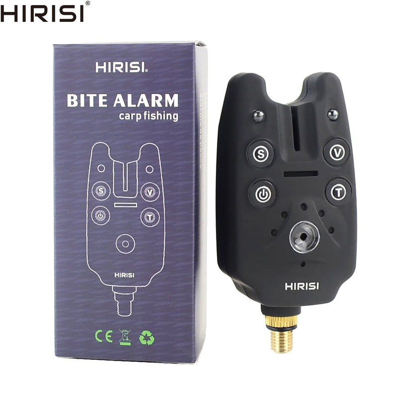 1 Piece Carp Fishing Bite Alarm with Volume Tone Sensitivity Control LED Indicator B1101