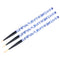 3pcs/Set Nail Art Line Painting Pen Slim 3D Tips Acrylic UV Gel Brushes Drawing Colorful Line Grid Design Nail Manicure Tools