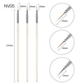 3pcs/Set Nail Art Line Painting Pen Slim 3D Tips Acrylic UV Gel Brushes Drawing Colorful Line Grid Design Nail Manicure Tools