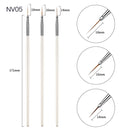 3pcs/Set Nail Art Line Painting Pen Slim 3D Tips Acrylic UV Gel Brushes Drawing Colorful Line Grid Design Nail Manicure Tools