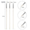 3pcs/Set Nail Art Line Painting Pen Slim 3D Tips Acrylic UV Gel Brushes Drawing Colorful Line Grid Design Nail Manicure Tools