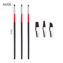 3pcs/Set Nail Art Line Painting Pen Slim 3D Tips Acrylic UV Gel Brushes Drawing Colorful Line Grid Design Nail Manicure Tools