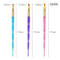 3pcs/Set Nail Art Line Painting Pen Slim 3D Tips Acrylic UV Gel Brushes Drawing Colorful Line Grid Design Nail Manicure Tools