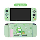 Minithink For Nintend Switch Case Cute Cartoon Full Cover Split Shell Joy-Con Controller Hard TPU Protector NS Accessories