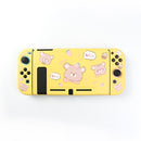 Minithink For Nintend Switch Case Cute Cartoon Full Cover Split Shell Joy-Con Controller Hard TPU Protector NS Accessories