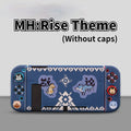 Minithink For Nintend Switch Case Cute Cartoon Full Cover Split Shell Joy-Con Controller Hard TPU Protector NS Accessories