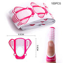 Quick Building Nail Mold Tips Nail Dual Forms Finger Extension Nail Art UV Extend Gel  Nail Extension Tool