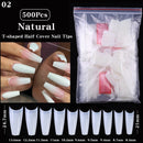 Quick Building Nail Mold Tips Nail Dual Forms Finger Extension Nail Art UV Extend Gel  Nail Extension Tool