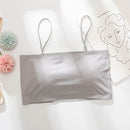 Women's Tube Top Invisible Bra Sexy Bandeau Strapless Top Underwear Streetwear Crop Top Seamless Bustier Sexy Lingerie Tops