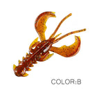 Supercontinent CRAZY 65mm/40mm Lobster Soft Plastic Lure Fishing Lures Attractive Shrimp odor salt Wobbler