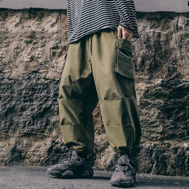 2021 Men's Harem Pants New Fashion Jogger Sweatpants Korean Man Loose Oversized Trousers Funny Streetwear Male Casual Pants 5XL