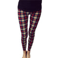 CHSDCSI Hot 2021 Print Flower Leggings Leggins Houndstooth Legins Plaid Thin Pant Fashion Stripe Women Aptitud Trousers