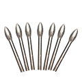 7pcs Diamond Nail Drill Bit Set Rotery Milling Cutters Bits For Electric Pedicure Manicure Machine Nail Burr Tools Accessories