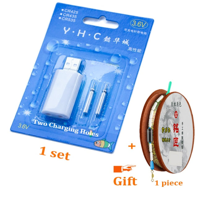 WLPFISHING Fishing Floats Electric Floats Rechargeable CR425 Battery Fishing Float Accessory Suit for Different Charger Devices