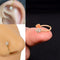 1 Pcs Piercing Nose Ring Expander Seamless Segment Ear Nose Hoops Gold Color Cz Tragus Cartilage Earrings Nostril Body Jewelry