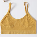 Women Sexy Crop Tops Bra Tube Top Female Streetwear Bandeau Sleeveless Seamless Sports Bra Crop Top Camis Tee Top Basic Tank
