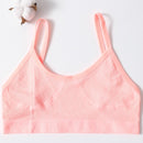 Women Sexy Crop Tops Bra Tube Top Female Streetwear Bandeau Sleeveless Seamless Sports Bra Crop Top Camis Tee Top Basic Tank