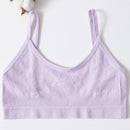 Women Sexy Crop Tops Bra Tube Top Female Streetwear Bandeau Sleeveless Seamless Sports Bra Crop Top Camis Tee Top Basic Tank