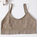 Women Sexy Crop Tops Bra Tube Top Female Streetwear Bandeau Sleeveless Seamless Sports Bra Crop Top Camis Tee Top Basic Tank