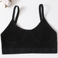 Women Sexy Crop Tops Bra Tube Top Female Streetwear Bandeau Sleeveless Seamless Sports Bra Crop Top Camis Tee Top Basic Tank
